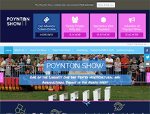 Tablet Screenshot of poyntonshow.co.uk